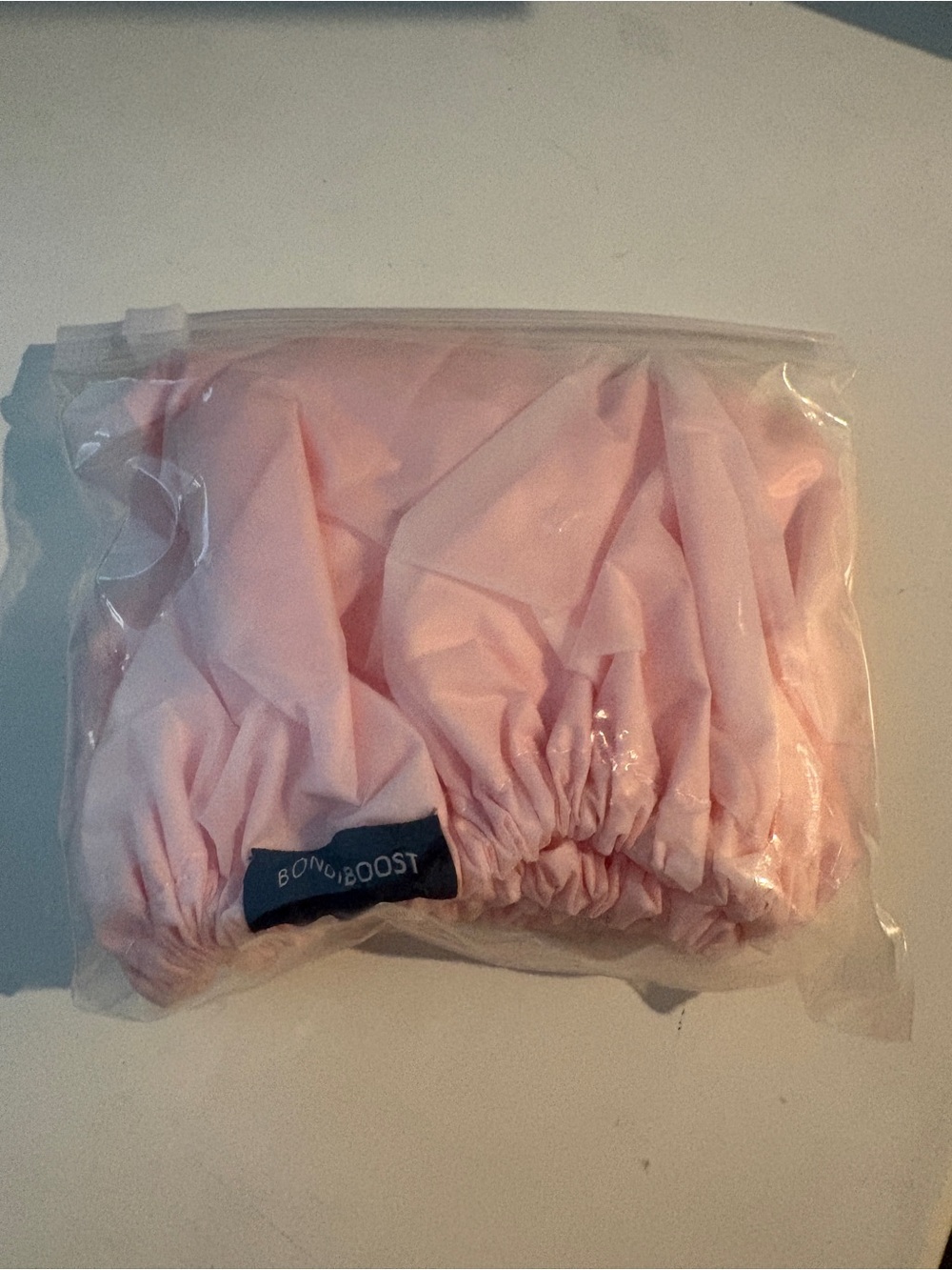 NWT Pink Satin Lined Shower Cap BondiBoost